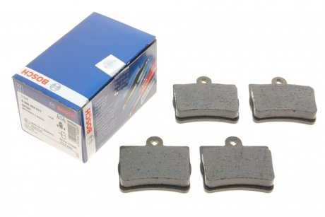 0 986 494 017 BOSCH ДИСКОВЫЕ КОЛОДКИ ЗАДНI BOSCH 0 986 494 017