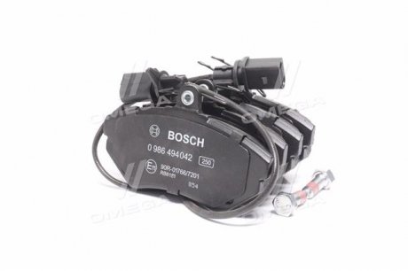 0986494042 BOSCH 0986494042 BOSCH Гальмівні колодки до дисків