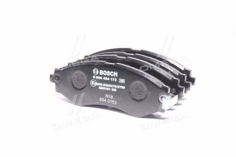 0986494173 BOSCH Колодки гальмівні дискові