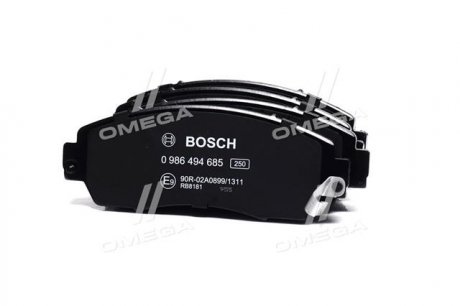 0 986 494 685 BOSCH Колодки тормозные дисковые