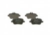 0 986 495 348 BOSCH ДИСКОВЫЕ КОЛОДКИ ЗАДНI PREMIUM2 BOSCH 0 986 495 348 (фото 1)