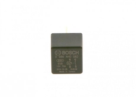 0 986 AH0 082 BOSCH Малогабаритне реле 12V 70A - кратн. 10 шт