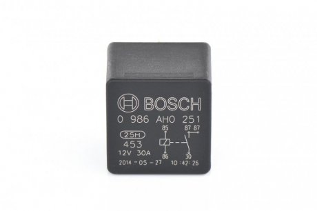 0986AH0251 BOSCH Реле універсальне