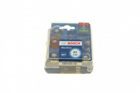 1 987 301 113 BOSCH Комплект лампочок H7 12V (H7, C5W, P21W, PY21W, R5W, T4W, W5W, P21/5W, запобіжник 10A/15A/20A) BOSCH 1 987 301 113