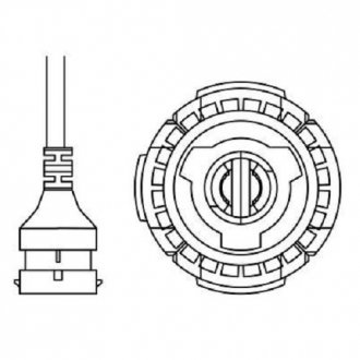 1987301558 BOSCH Автолампа світлодіодна