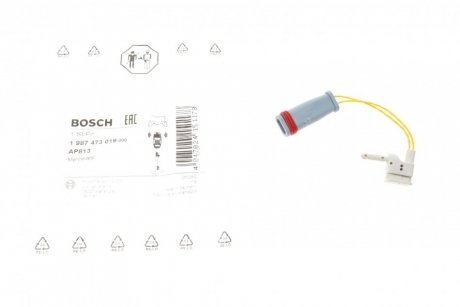 1 987 473 019 BOSCH Датчик ЗНОШУВАННЯ ДИСК.КОЛ.ПЕРЕД BOSCH 1 987 473 019