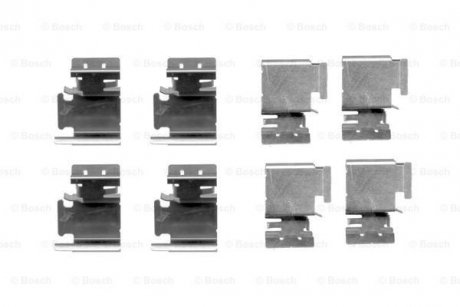 1987474312 BOSCH Монтажний компл.,гальм.колодки