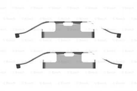 1987474434 BOSCH Комплект монтажних колодок