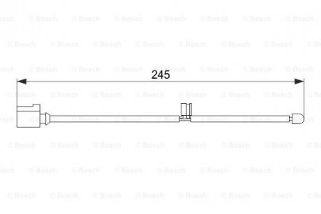 1987474563 BOSCH Датчик износа тормозов. колодок