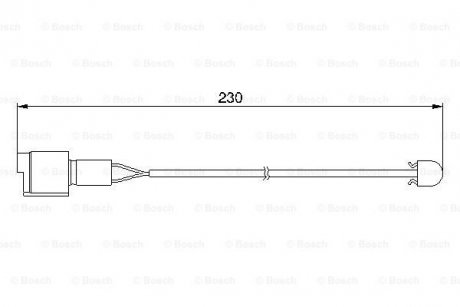 1 987 474 910 BOSCH Датчик зношування колодок