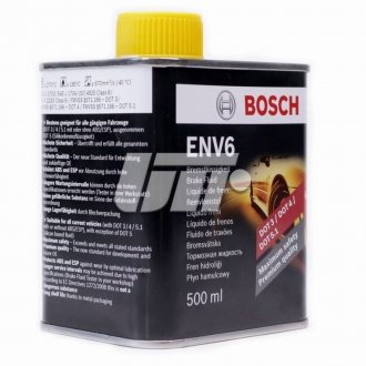 1 987 479 206 BOSCH ГАЛЬМІВНА РІДИНА ENV6 0.5 L BOSCH 1 987 479 206