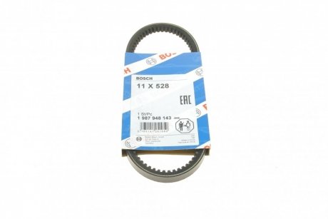 1 987 948 143 BOSCH Ремень КЛИНОВЫЙ BOSCH 1 987 948 143