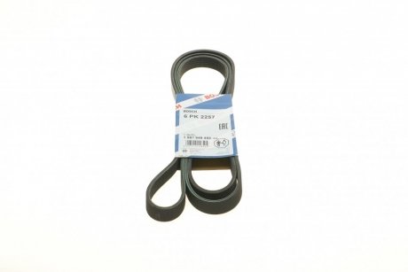 1 987 948 495 BOSCH РЕМІНЬ КЛИНОВИЙ 6PK2257 BOSCH 1 987 948 495