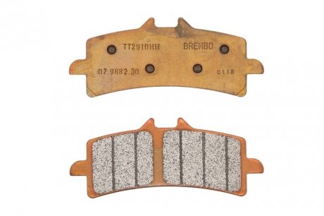 07BB3793 BREMBO Гальмівні колодки