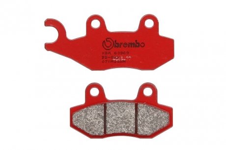 07YA22SA BREMBO Гальмівні колодки