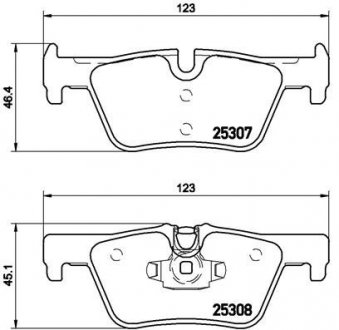 P06071 BREMBO Колодки гальмівні дискові