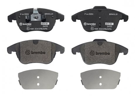 P44 020X BREMBO тормозные колодки дисковые