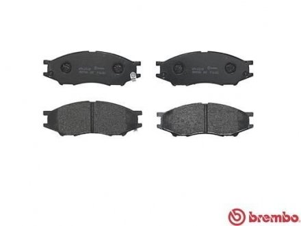 P56083 BREMBO Комплект тормозных колодок из 4 шт. дисков