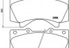 P83107 BREMBO Тормозные колодки дисковые перед. Toyota Land Cruiser 200 4.5D,4.7I 08- (фото 1)