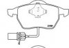 P85037 BREMBO Комплект гальмівних колодок з 4 шт. дисків (фото 1)