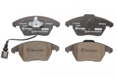 P85075X BREMBO Комплект тормозных колодок из 4 шт. дисков