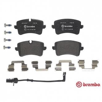 P85150 BREMBO Комплект тормозных колодок из 4 шт. дисков