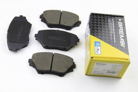 BP2993 BREMSI Тормозные колодки перед. Toyota RAV4 94-05 (sumitomo)