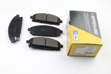 BP3068 BREMSI Тормозные колодки перед. Nissan X-Trail 01-13/Pathfinder 97-04 (sumitomo) (159x56x16,4)