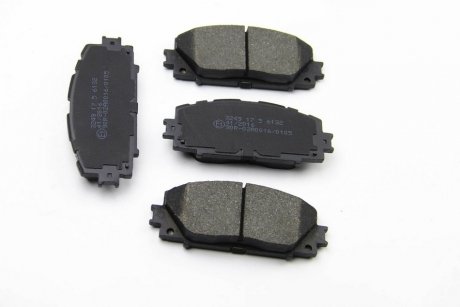 BP3249 BREMSI Тормозные колодки перед. Toyota Yaris 07- (akebono)