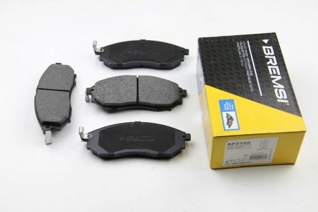 BP3350 BREMSI Тормозные колодки перед. Nissan Qashqai 07-13/Pathfinder 05- (sumitomo)