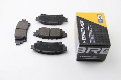 BP3534 BREMSI Тормозные колодки зад. Prius/Lexus GS/IS 09- (Akebono)