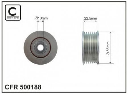 500188 CAFFARO Ролик