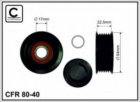 80-40 CAFFARO Ролик