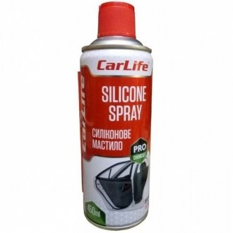 CF450 CarLife CARLIFE Силіконова змазка Silicon spray 450ml (24шт/уп)