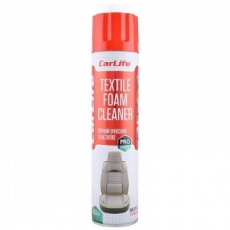 CF651 CarLife Очисник текстилю, Carlife Textile Foam Cleaner ,650ml.