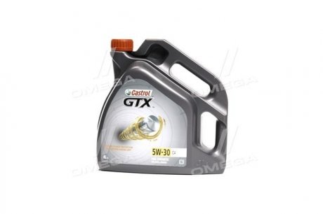 15C8AD CASTROL Олива моторна Castrol GTX 5W-30 C4 RN 0720 (Каністра 4л)