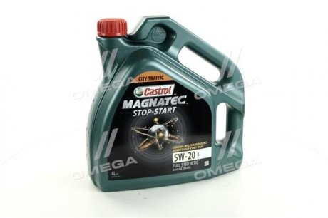 15D8EF CASTROL Масло ДВС 5W-20 Castrol MAGNATEC STOP-START API SN, ILSAC GF-5, Ford M2C948-B, 4