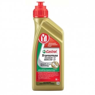 RB-TXD6LV-12X1L CASTROL CASTROL 1л Transmax Dexron VI Mercon LV Мастило трансмис. синт.JASO 1A, ATF SP-IV