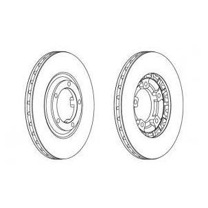 Диск гальмівний 561580CH