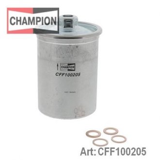 Акция Фільтр паливний 1.8MPI Turbo, 2.8MPI 30V, 4.2MPI 40V, 3.0MPI 30V, 3.7MPI 32V, 4.2MPI 32V, 2.5MPI 24V, 3.0MPI 24V VW PASSAT B5 96-05; AUDI A6 97-04, A8 94-02, A4 95-01; FIAT Croma 86-96; PEUGEOT Boxer 02-06, 405 93-96, Boxer 94-02, 205 87-98; CI CFF100205