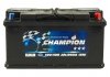 CHB100-0 CHAMPION Black 100 Ah/12V Champion Euro (0) (фото 2)