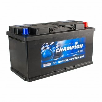 CHB100-0 CHAMPION Black 100 Ah/12V Champion Euro (0)