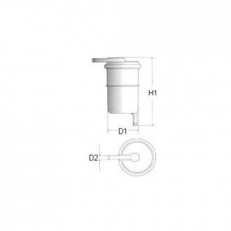 L102OF CHAMPION Фильтр топливный