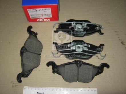 822-257-0 CIFAM Колодка тормозов. диск. OPEL ASTRA G передн. (выр-во Cifam)