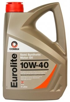 EUL4L COMMA Олія моторна Comma Eurolite 10W-40 (4 л)