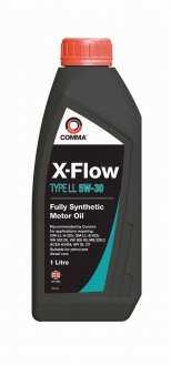 XFLL1L COMMA Масло моторное Comma X-Flow Type LL 5W-30 (1 л)