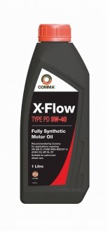 XFPD1L COMMA Масло моторное Comma X-Flow Type PD 5W-40 (1 л)