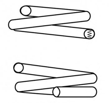 14871640 CS Germany Пружина передняя Volvo C30 06-12/S40 05-12/V50 05-12