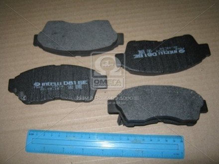 D816E DAFMI / INTELLI DAFMI INTELLI Клодки тормозные передние TOYOTA Carina E, Corolla, RAV4