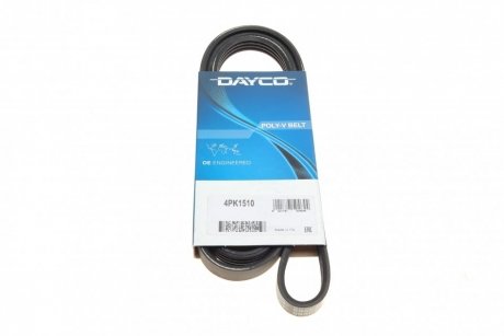 4PK1510 DAYCO Ремінь генератора поліклиновий DAYCO 4PK1510